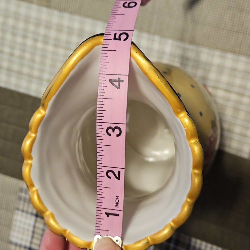AMBER ROSE by NANETTE VACHER for AMBIANCE COLLECTION RARE PITCHER - Picture 14 of 16